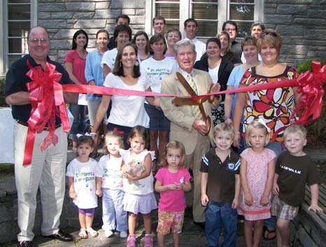 St. Mary's Nursery School - ribbon cutting ceremony